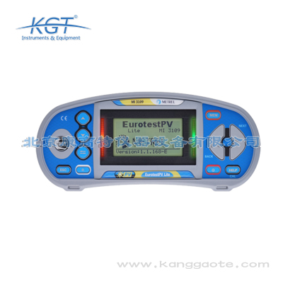 德國METREL MI3109光伏系統(tǒng)驗證測試儀