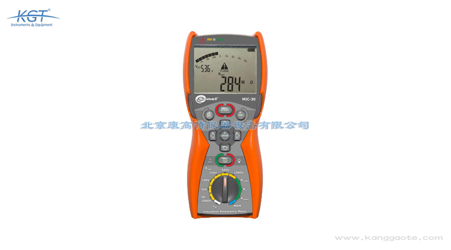 波蘭Sonel MIC-30絕緣電阻測(cè)試儀